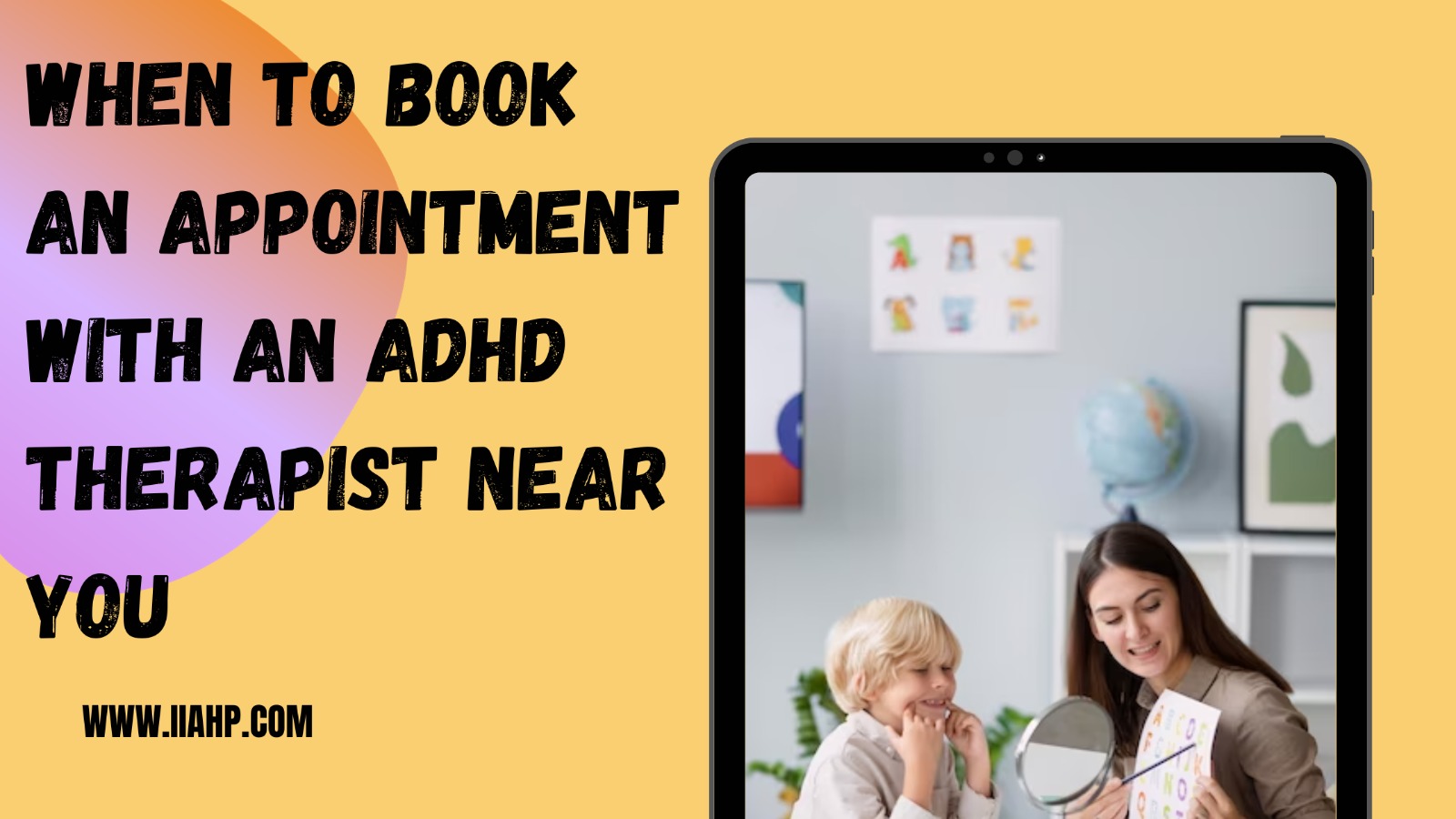 Book an Appointment with an ADHD Therapist IIAHP