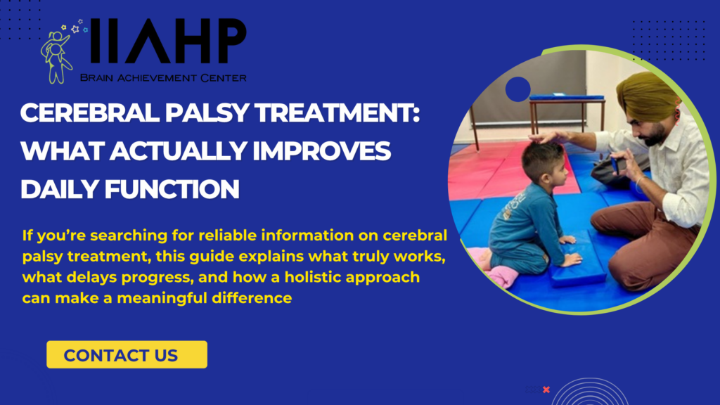 cerebral palsy treatment improves daily